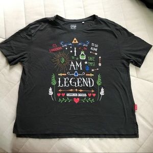 UTGP 2017 UNIQLO Nintendo Zelda T-Shirt Dark Grey